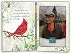Sepia Abbey & CA Gift Cardinal Memorial Hinged Frame W/Engraving Plate, Multi