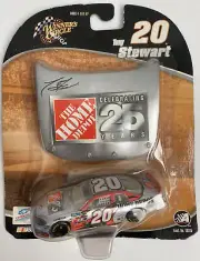 TONY STEWART #20 25 YEARS THE HOME DEPOT 1:64 SCALE NASCAR DIECAST WITH HOOD