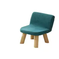在飛比找蝦皮購物優惠-【現貨超取】有靠背小椅子 麻布 可拆洗 原木椅 實木椅 椅凳