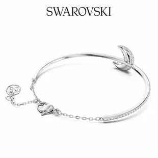 SWAROVSKI 施華洛世奇 Luna 手鐲 月亮 白色 鍍白金色