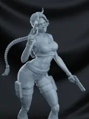 Fichier STL - LARA CROFT - TOMB RAIDER - Digital 3D Print File