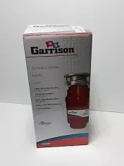 Garrison 3580491 1/3 HP Garbage Disposal Food Waste Disposal - Brand New