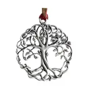 Catzon Solid Pewter Christmas Tree Ornament for Home Party Decorations-LifeTree