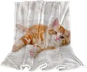 VTGHDEEQ Throw Blanket,Soft Blankets and Throws,Blanket Pet Cats,59x78.7 in