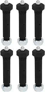 MUNEFE Trailer Hasp Bolts Kit, Spring Shackle Bolts, Trailer Leaf Spring Bolts for 2000 3500 5200 6000 7000 Axles