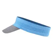 2 Pcs Foldable Outdoor Sports Sweat-Absorbent Breathable Sun-Proof Top Hat(Sky Blue)
