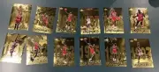Upper Deck RARE Michael Jordan Big Gold Set Of Twelve 1985-1997 Cards - Mint