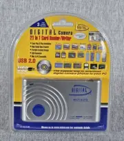 Digital Concepts Multi Slots 21-in-1 Card Reader Writer High Speed Transfer New