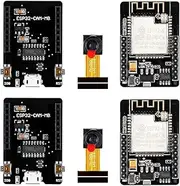 HiLetgo 2pcs ESP32-CAM Camera Module ESP32-S OV2640 2MP Camera Development Board + Micro USB to Serial Port CH340C 4.75V-5.25V Wireless WiFi Bluetooth with TF Card Slot for Arduino Raspberry Pi