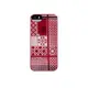 POWER SUPPORT iPhone SE/5/5S 專用 Air Jacket Kiriko 江戶切子保護殼 - 仙台（紅