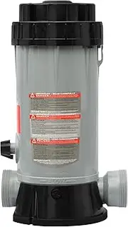 CL200 Inline Chlorinator Replacement Hayward CL200 chlorinator Feeder, Inground Pool Inline Automatic Chlorinator Feeder, High-Grade ABS Material, Easy to Use (2 O-Rings)