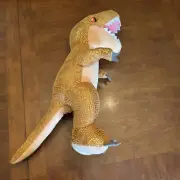 Build-A-Bear Gold Shiny Metallic Look Tyrannosaurus Rex T-Rex Plush Dinosaur