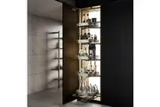 HIGOLD Shearer Tourbillon Rotating Pantry Unit - 600mm - 1675 to 1975mm Adjustable Height - 5 Trays