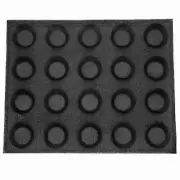 20-Hole Silicone Mold Cake T Pizza Model Round Bread Hamburger Mold3817