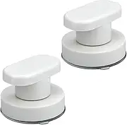 Grab Bars 2PCS Bathroom Suction Cup Handle, Strong Suction Cup Pulls Fridge Handle，Drawer Cupboard Cabinet Door Glass Portable Mobility Handle Knobs