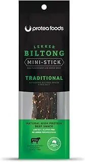 Protea Foods Traditional Lekker Biltong Mini-Sticks - 30g