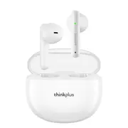 LP1 PRO TWS Bluetooth 5.1 Earphone Touch Control HIFI Stereo Bass Wireless Headphones Type-C Fast Charge Headset with Mic - White