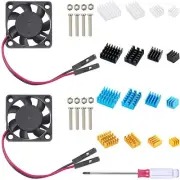 2 pcs for Raspberry Pi 4 FanCooling Fan 30x30x7mm DC 5V Brushless CPU Cooling...
