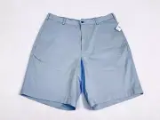 Brooks Brothers Clark Shorts Mens 36 Light Blue Lightweight Advantage Chino NWT