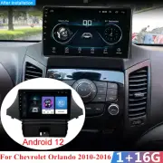 9" Android 12 Car Stereo Radio Navi Player GPS WiFi For Chevrolet Orlando 10-16 (for: Chevrolet)