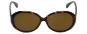 Betsey Johnson Designer Sunglasses Betseyville BV109-02 in Espresso with Brown L