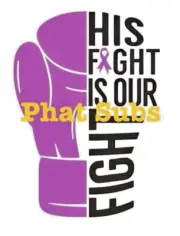 Sublimation Print His Fight Pancreatic Cancer Ready To Press Heat Transfer