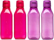 Tupperware Aquasafe 1l Square Fliptop Bottle Sf4
