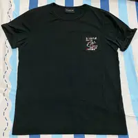 在飛比找Yahoo!奇摩拍賣優惠-Sport b  專櫃 黑色T恤 短T(360含運）