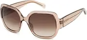 [FOSSIL] Women's FOS 3151/G/S Sunglasses, Crystal Beige, 58 mm