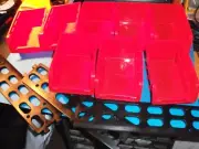 Storage Drawers-8 PACK Compartment Wall Mount Organizer Bins SIZE 4X6 AH
