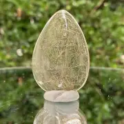 22g 4.9x3.3x1cm Clear Rutilated Quartz from China by Locco Decor