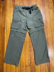 Boy Scouts Of America Pants Men Sz L Green Uniform Switchback Convertible
