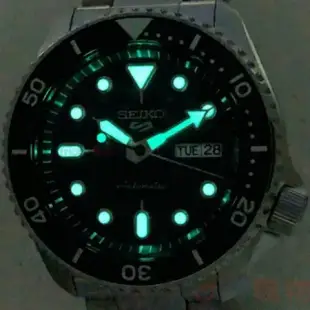 SEIKO 精工 SRPD61K1手錶 綠水鬼 夜光 手自動上鍊 機械 鋼帶 男錶