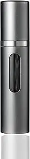 Fragrance Empty Bottle with Window,Perfume Atomiser Bottles, Travel Refillable Perfume sprayer,Refillable Non-viscous liquid Atomiser,Mini Perfume Spray Bottle (Gray)
