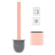 Toilet Cleaning Brush and Holder Set for Bathroom Storage and Organization