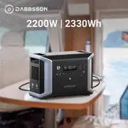 Dabbsson DBS2300 Power Station Solar Generator Surge 4400W LiFePO4 Battery Trip