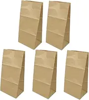 TOYANDONA 5pcs Garden Storage Pouch for Fallen Leaves Durable Paper Garden Bag Waste Collection for Planting Cleanup