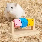 Hamster Cage Toy Playing Hamster Habitat Decor for Mouse Chinchilla Rabbit