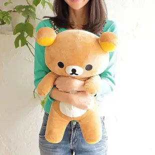 現貨！日本 2016 San-x Rilakkuma 懶熊 懶懶熊 拉拉熊 懶妹 玩偶 公仔 娃娃 抱枕 靠墊  L號