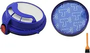 EZ SPARES Compatible Prefilter and Post Motor HEPA Filter Replacement Vacuum Filter Compare to Part 919171-02 916188-06
