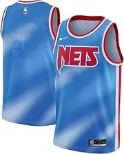 Brooklyn Nets Blue Blank Infants Toddler Hardwood Classic Edition Jersey