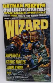 wizard magazine 47 july 1995 comics guide NICE!