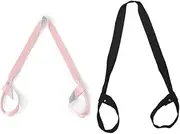 2 Packs Yoga Mat Shoulder Carrier Shoulder Straps Elastic Yoga Mat Carrying Strap Yoga Straps Adjustable Yoga Mat Belts, Multicolor