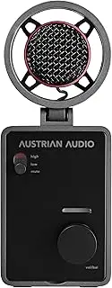 Austrian Audio MiCreator Studio Microphone with Integrated Audio Interface (Capacitor Capsule, Plug and Play, Easy Operation, Interchangeable Faceplates, Two in and Out Ports, Max SPL: 130 dB)