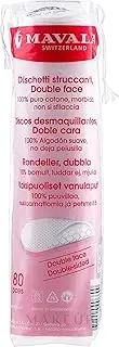 Mavala Make-Up Remover Cotton Pads, 80 Pads