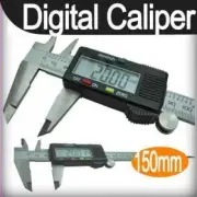 150mm 6inch LCD Digital Electronic Vernier Caliper Gauge Micrometer
