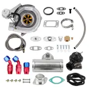 [MaXpeedingrods] Billet Turbo Turbocharger T3 4 bolt Flange For 1.5-2.5l Any 4/6 Cylinder Engine