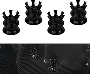 HDBUBALUS Motorcycle Head Bolt Cover Spark Plug Cap King Crown Fit for Harley Sportster Touring Dyna Softail Electra Road Glide Sportster 883 1200 Fatboy