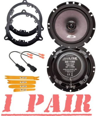 Alpine 220 Watts Rear Back Car Speaker kit for Select Infiniti/Nissan Vehicles (for: Mazda)