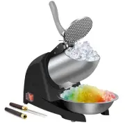 Snow Cone Machine 380W Shaved Ice Machine 3 Blades Ice Shaver, 280lbs/hr Elec...